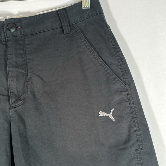 Puma Men’s Black Cargo Shorts - Picture 3 of 7